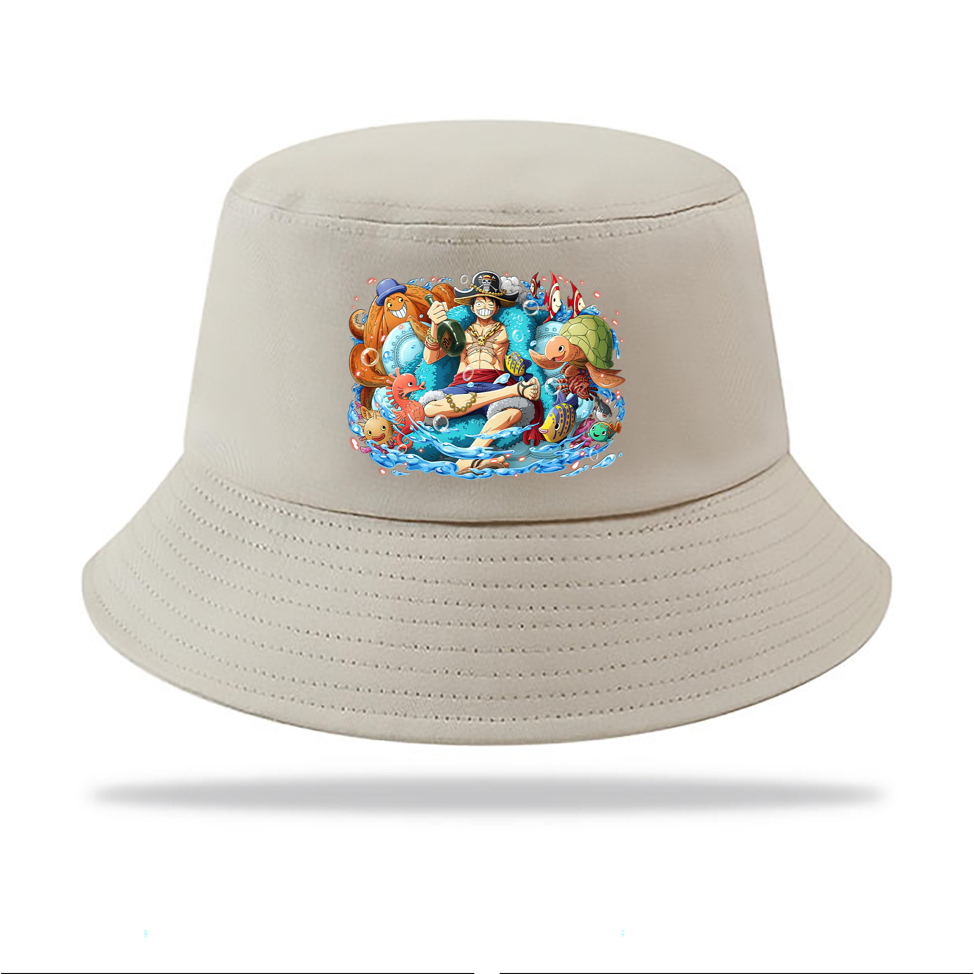 （画像用） ワンピース モンキー・D・ルフィ ONE PIECE Monkey D. Luffy アウトドア日除けバケットハット